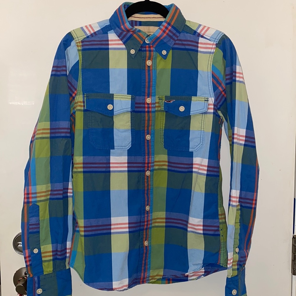 Mens Hollister Button Down Shirt